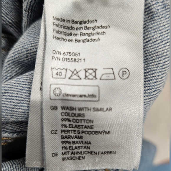 H&M Teen Denim Jacket - Picture 7 of 7